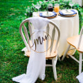 Chair Decorations for Weddings