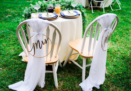 Chair Decorations for Weddings